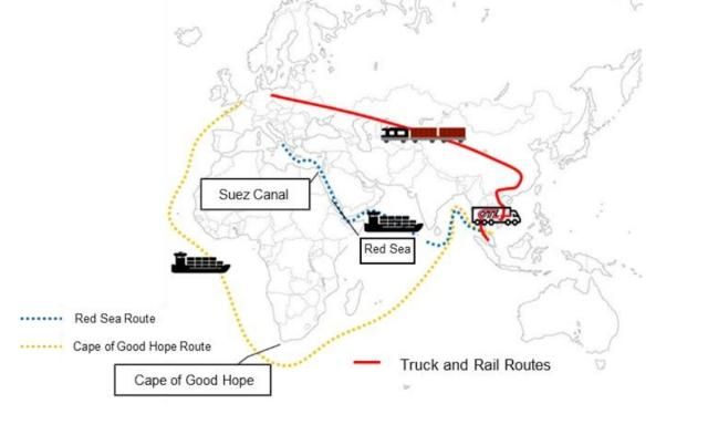 야마토홀딩스는 동남아시아-유럽 간 육상수송 서비스를 개시했다 사진야마토홀딩스 홈페이지
