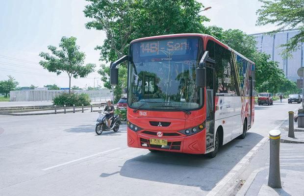 트랜스자카르타의 2024년 승객수는 3억 7140만명에 달했다 사진트랜스자카르타 제공