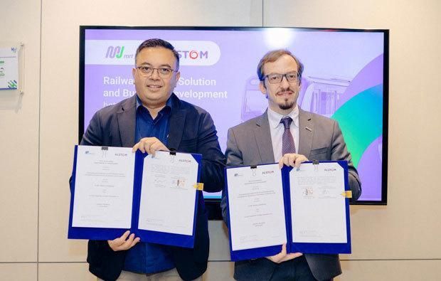주영 MRT 자카르타는 알스톰 트랜스포트 시스템즈와 현대적인 철도 시스템 구축을 위한 협업 양해각서를 갱신했다 사진MRT 자카르타 제공 