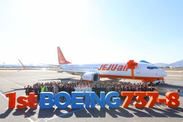 제주항공 차세대 항공기 B737-8 사진제주항공