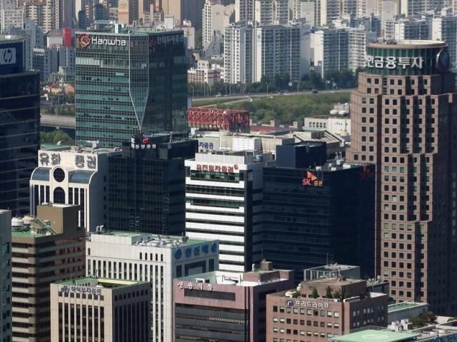 首尔汝矣岛全景【图片提供 韩联社】