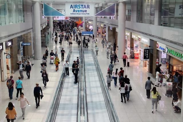 仁川国际机场一号航站楼免税区【图片提供 仁川国际机场公社】