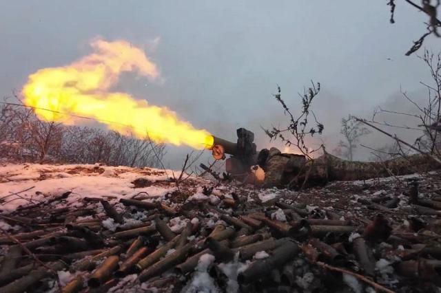 A Russian serviceman fires a missile at an undisclosed location in this grab from a video released by the Russian Defense Ministry on Dec 23 2024 AP-Yonhap