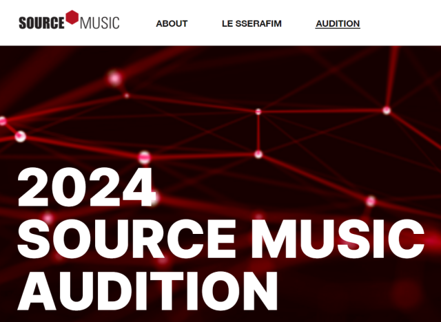 This screenshot image was captured from the website of Source Music