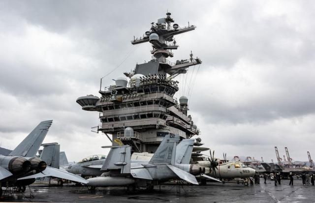 The US nuclear-powered aircraft carrier USS Carl Vinson makes a port call at a port in Busan on March 3 2025 Reuters-Yonhap