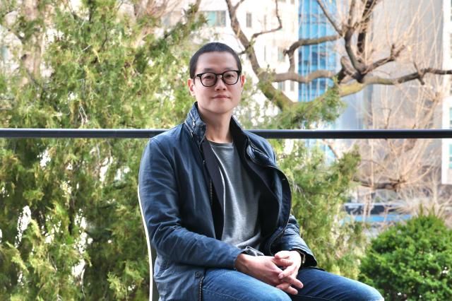 Chung Hyo-won CEO of AMPLIFIED takes a pose during an interview with AJP in March 2025 AJP Han Jun-gu