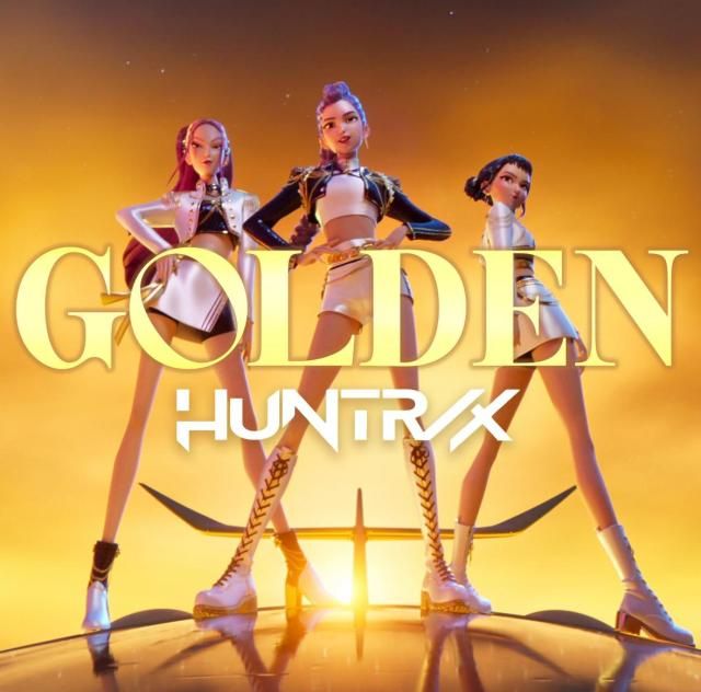 A post on X shows scenes from Netflix’s animated film “K-pop Demon Hunters” whose original song “Golden” won a Grammy Feb 7 2026