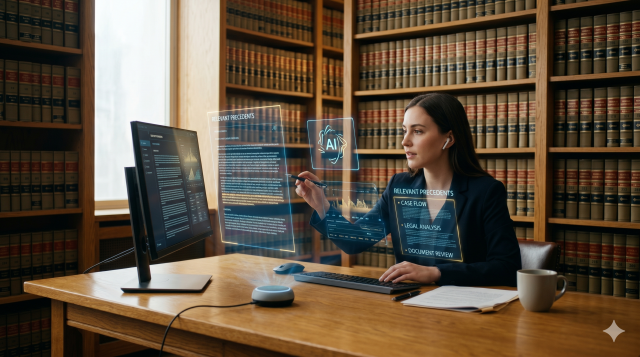 This AI-generated image depicts an AI-based legislative system 