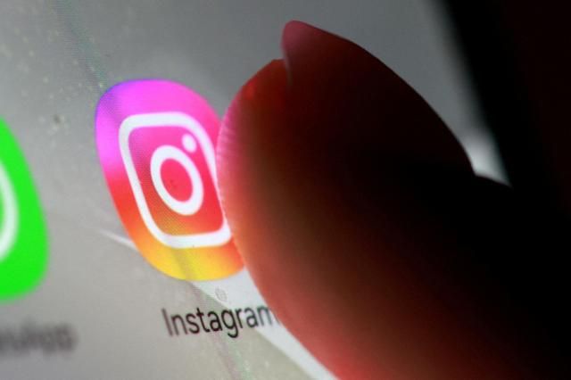 Instagram app icon is seen on a smartphone in this illustration taken October 27 2025 REUTERS-Yonhap