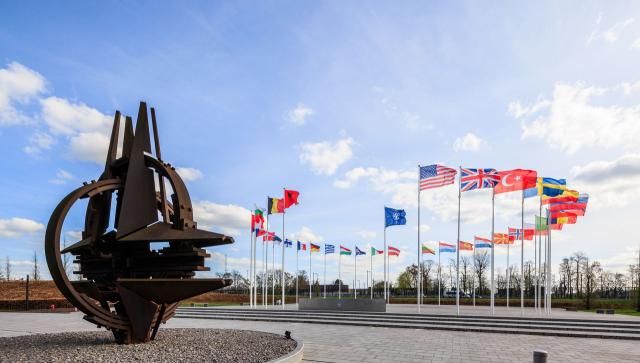 NATO headquarters in Brussels is seen in this undated photo from the alliance’s website Courtesy of NATO