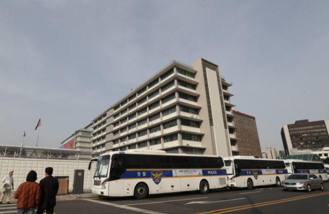 在韓米国大使館