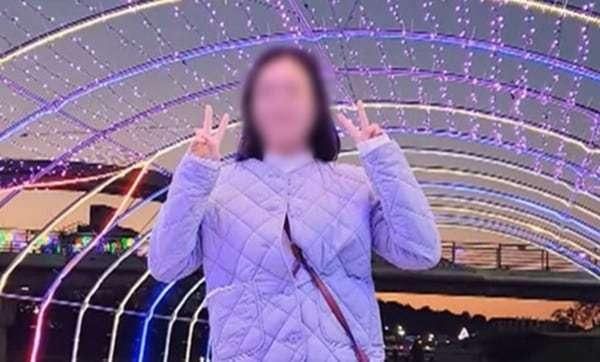 先月27日に日本に入国後、連絡が途絶えた韓国人20代女性写真日本フジニュースネットワークFNN報道画面。