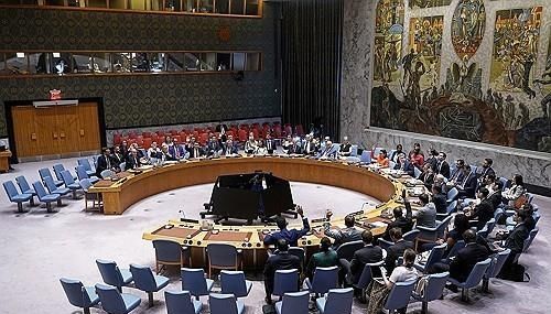 国連安保理会議場の写真AP聯合ニュース.