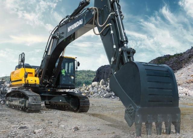 Máy xúc HX400A 40 tấn của HD Hyundai Construction Equipment ẢnhHD Hyundai Construction Equipment