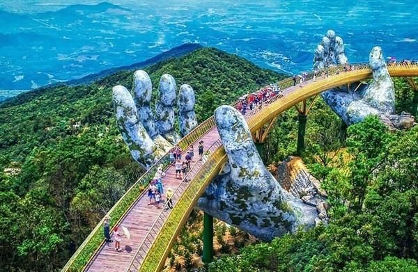 Cầu Vàng Đà Nẵng Việt Nam ẢnhKyowon Tour