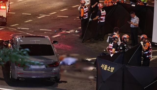 Hiện trường vụ tai nạn ẢnhYonhap News