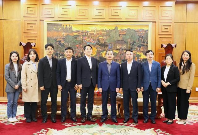 Chủ tịch UBND tỉnh Bắc Ninh Phạm Hoàng Sơn đón tiếp và làm việc với văn phòng đại diện Tổng công ty Nhà đất Hàn Quốc LH tại Việt Nam ẢnhTỉnh Bắc Ninh