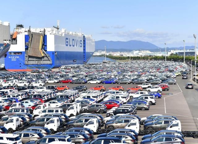 Cảng xuất hàng của nhà máy Hyundai Motor Ulsan ẢnhHyundai Motor