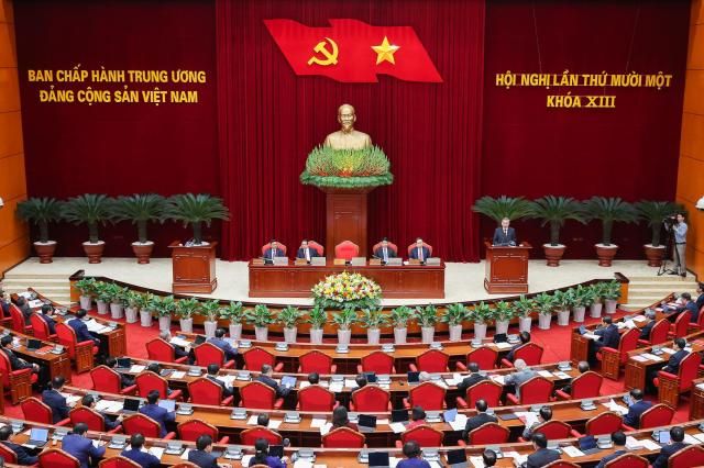 Hội nghị lần thứ 11 Ban Chấp hành Trung ương Đảng khóa XIII họp từ ngày 104 đến ngày 1242025 tại Thủ đô Hà Nội ẢnhBáo Điện tử Chính phủ