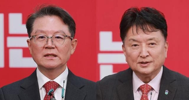 Ứng viên Yoon Gap-geun và Kim Young-hwan