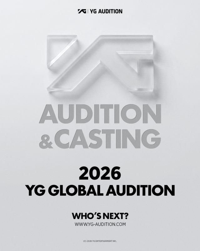 Poster chương trình tuyển chọn tài năng toàn cầu của YG Entertainment Ảnh YG Entertainment cung cấp