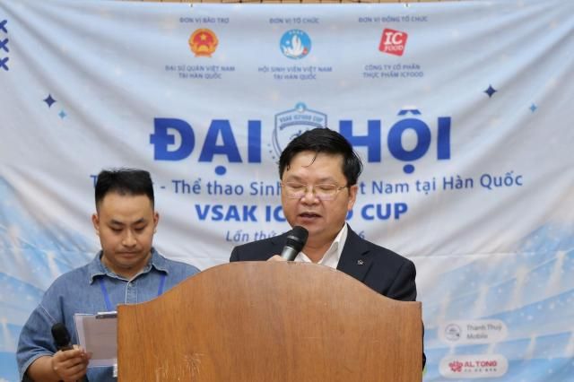 Ông Nguyễn Đình Dũng – Tham tán Đại sứ quán Việt Nam tại Hàn Quốc 