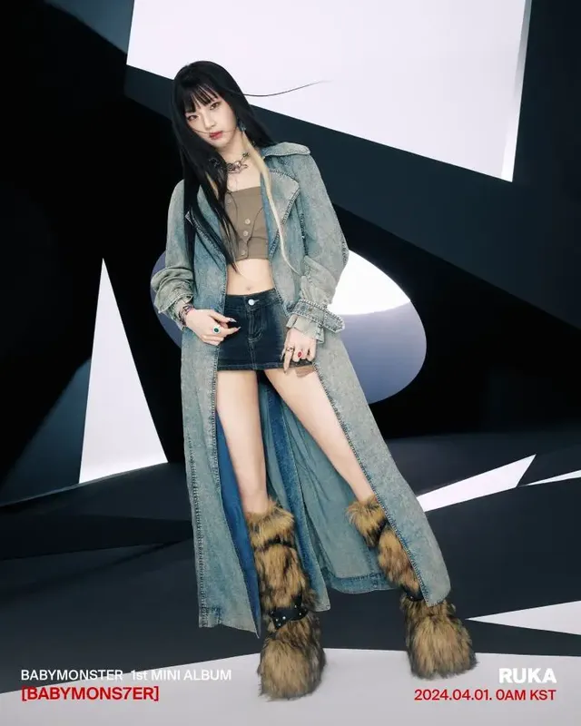 BABYMONSTER [BABYMONS7ER] VISUAL PHOTO-RORA,RUKA | mbong.kr 엠봉