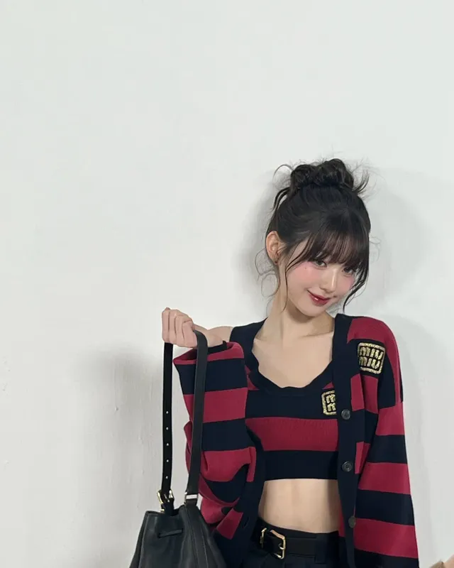 미우미우 옷 입은 장원영 인스타 | mbong.kr 엠봉