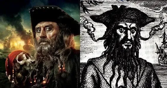 실존했던 악명 높은 해적 검은 수염 에드워드 티치 | mbong.kr 엠봉