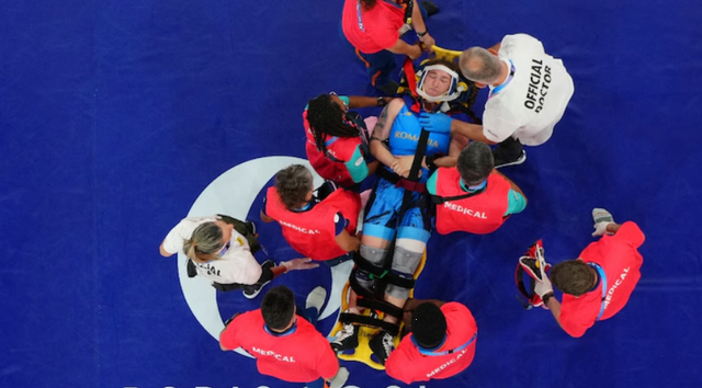 작년 이맘때쯤 나온 올림픽 레슬링 레전드 장면 | mbong.kr 엠봉