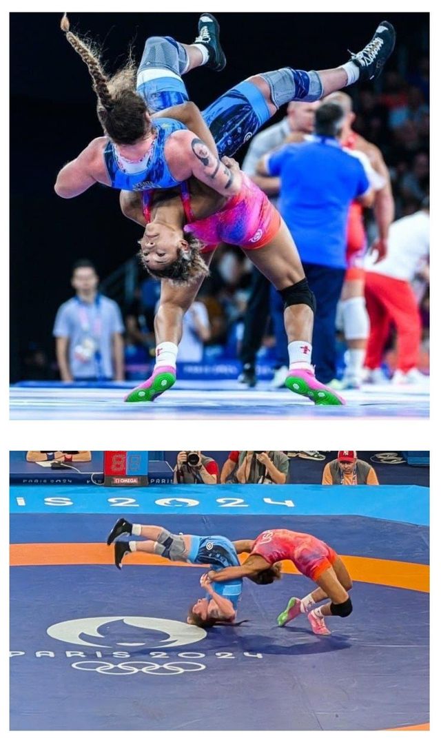 작년 이맘때쯤 나온 올림픽 레슬링 레전드 장면 | mbong.kr 엠봉