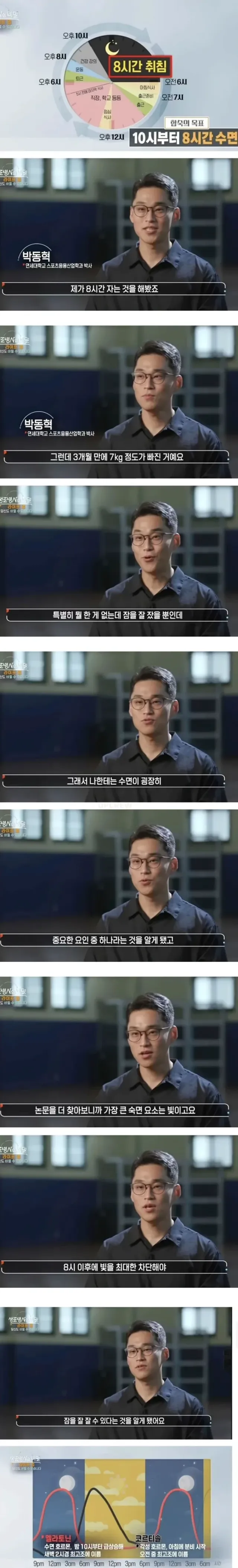 하루 8시간씩 잤더니 7kg 빠진 남자.jpg
