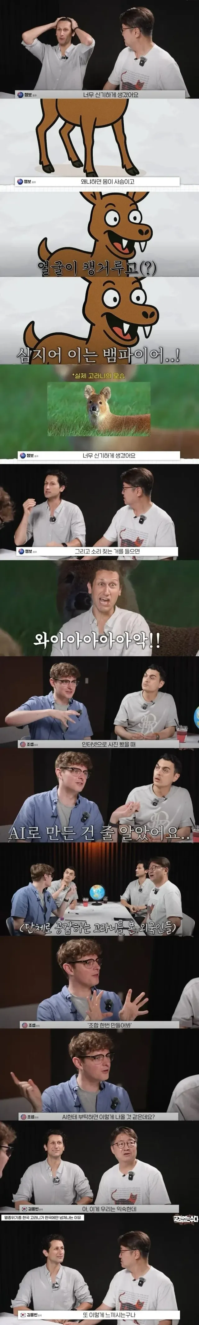 외국인들은 신기해한다는 한국 토종 동물