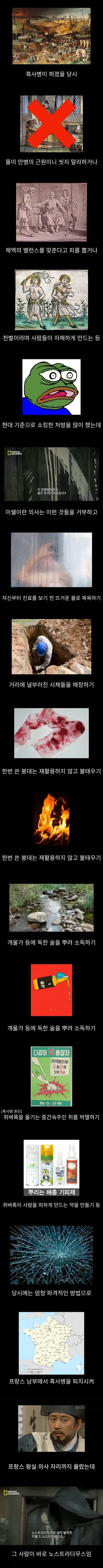 프랑스에서 흑사병을 퇴치시킨 전설의 의사