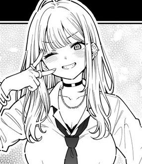 초커에 물려버린 여자 이미지