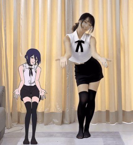 체인소맨 레제 춤 추기 이미지