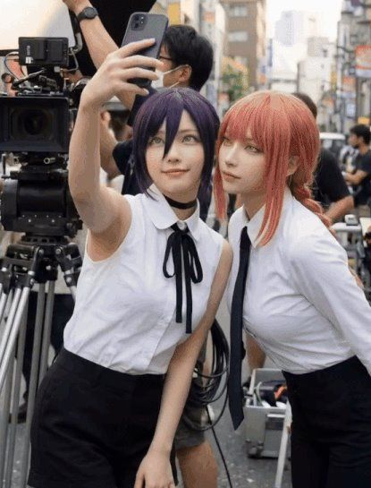 체인소맨 레제편 영화 촬영 현장 이미지