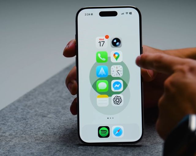 스마트폰 내부 디자인 이미지