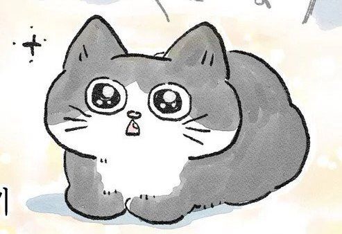 고양이가 되어버린 중년남자 이미지