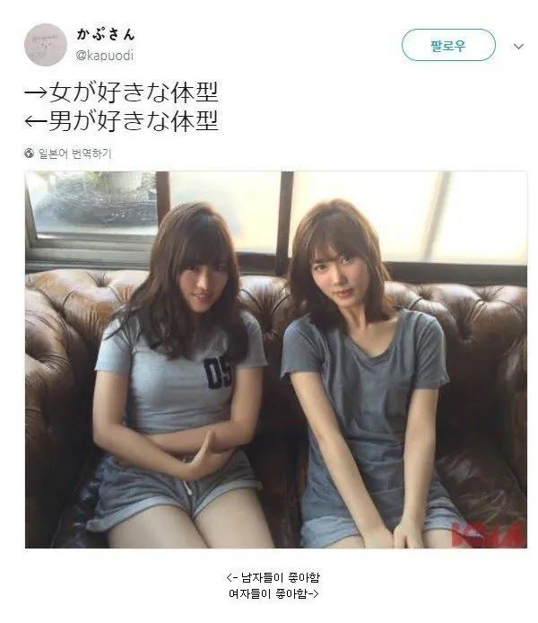 남자가 좋아하는 체형 vs 여자가 좋아하는 체형… 극명한 시각 차이 화제 이미지