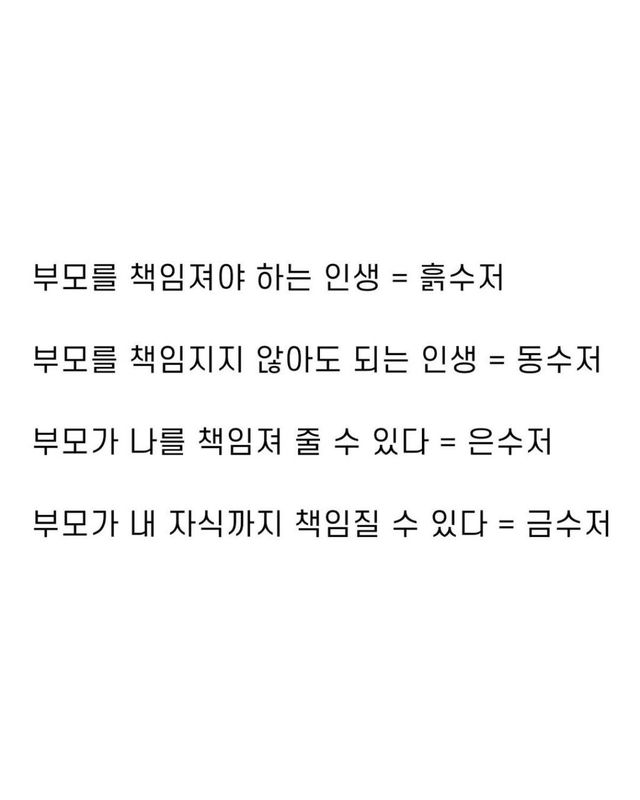 수저 계급론으로 본 현대 사회의 자산 가속도 이미지