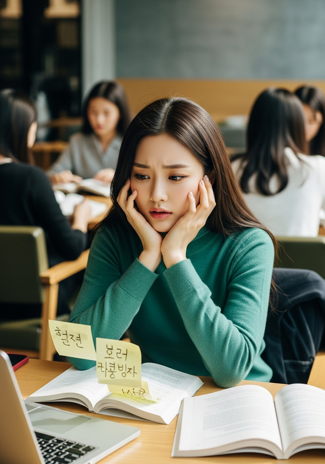 스터디 카페에서 숨소리 지적을 받았다면