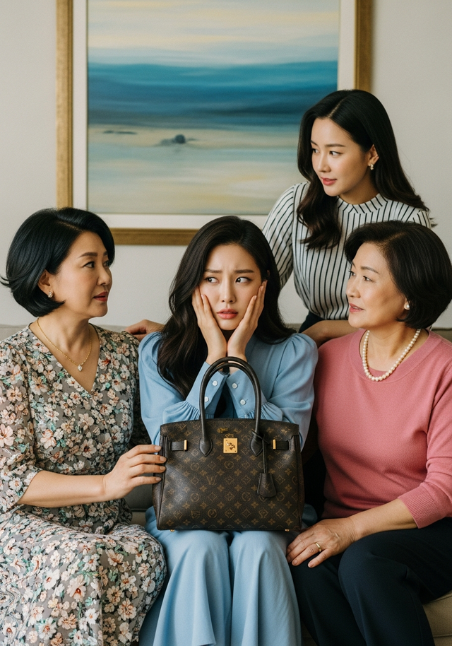 명품 가방을 두고 생긴 가족 간 오해