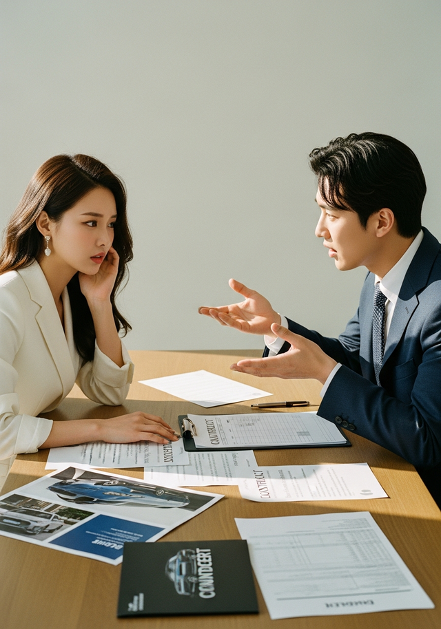 결혼 비용은 줄이자더니 수입차 계약한 예비 신랑