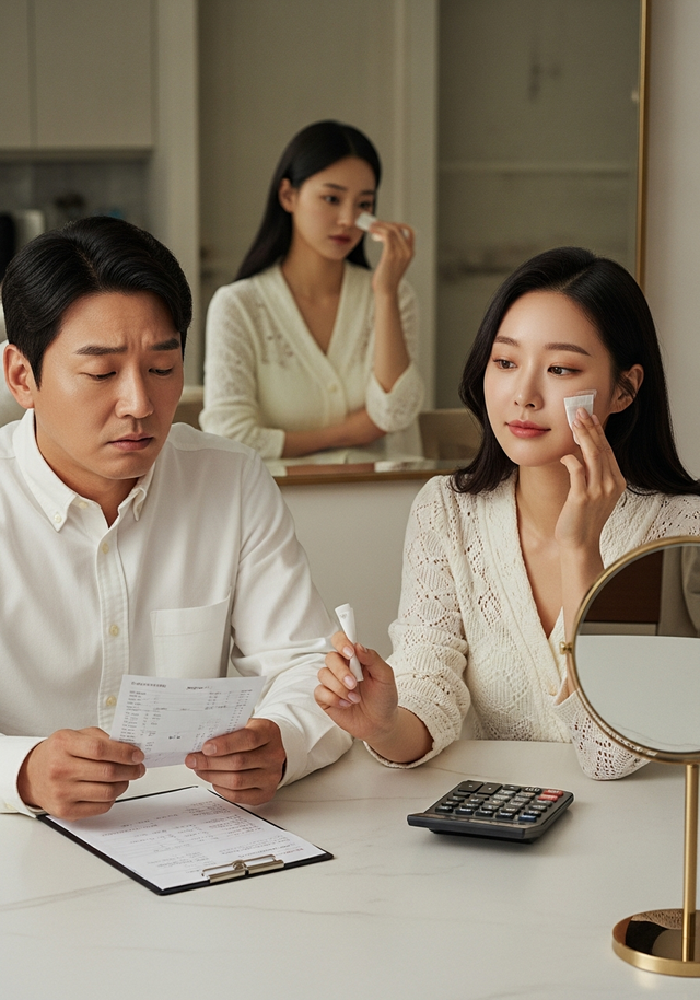 부부 사이 뷰티 시술비 갈등