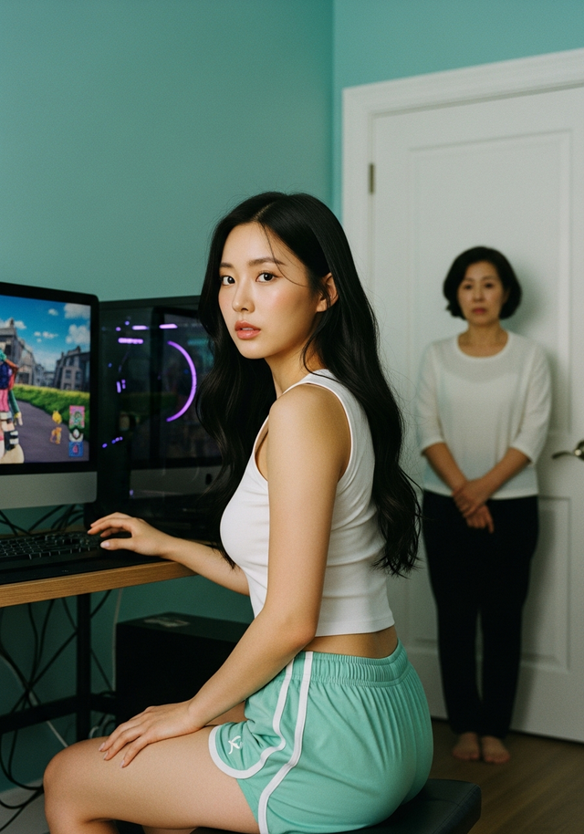 취업 준비를 멈추고 방에만 머무는 딸