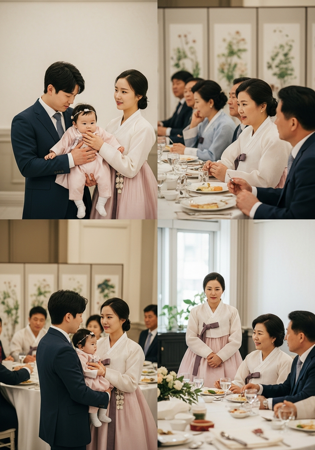 돌잔치 하객 수 차이로 서운함을 느끼는 부모님