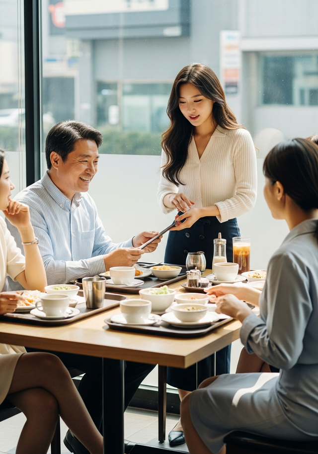 직장 선배가 자주 밥을 사주는 이유