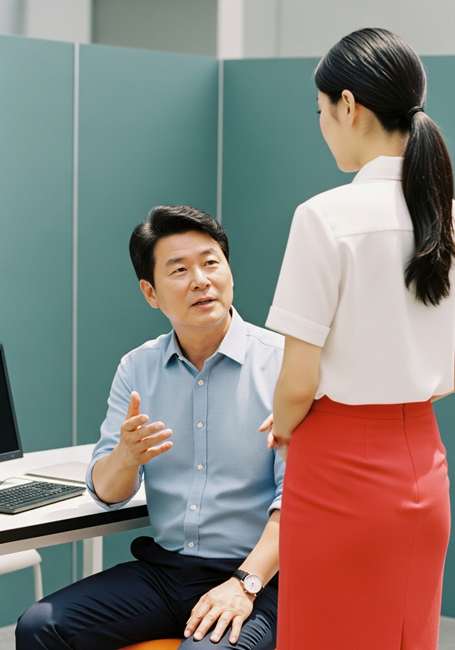 퇴사 한 달 전에 말했는데 못 나간다고 할 때