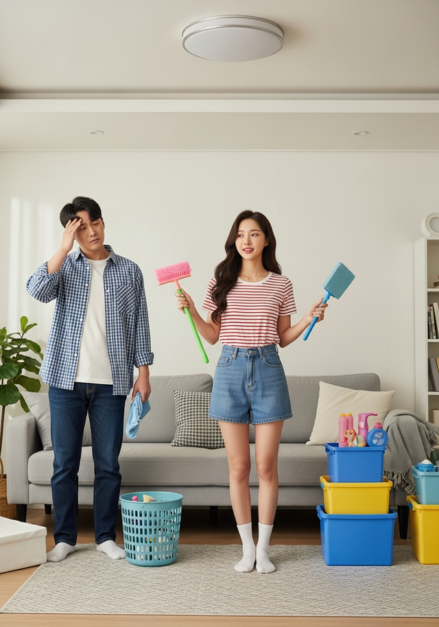 결혼 후 달라진 청결 기준